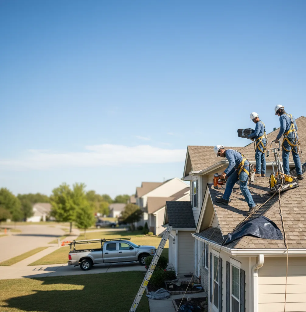 Emergency Roof Repair in Lexington, IL